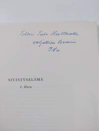 Sivistyselämä (tekijän omiste, signeerattu)
