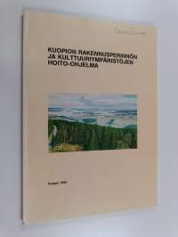 Kuopion rakennusperinnön ja kulttuuriympäristöjen hoito-ohjelma