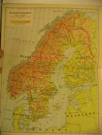 Sverige - Cohrs´ Atlas öfver Sverige