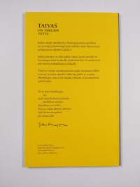 Taivas on taikurin viitta