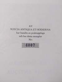 Suecia Antiqua &amp; Hodierna (numeroitu)