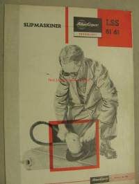 Atlas Copco LSS 81 / 61 tryckluft slipmaskiner -myyntiesite