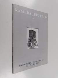 kameraluettelo : Hagelstamin huutokaupat oy 23.1.1997 klo 18.00