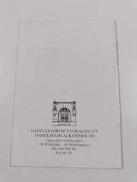 kameraluettelo : Hagelstamin huutokaupat oy 23.1.1997 klo 18.00