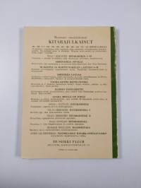 102 kitaralaulua