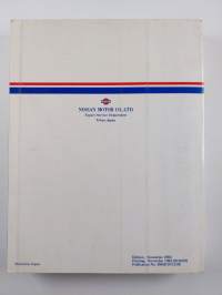 Nissan Bluebird - Service manual - Model U11 series
