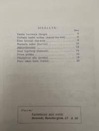 Viimeisiä levysäveleitä  nro 35 -nuotit