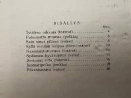 Viimeisiä levysäveleitä  nro 43 -nuotit