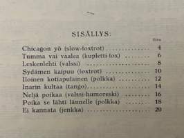 Viimeisiä levysäveleitä  nro 45 -nuotit