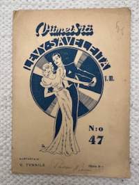 Viimeisiä levysäveleitä nro 47 - nuotit