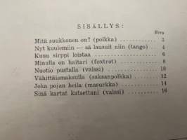 Viimeisiä levysäveleitä nro 51 -nuotit