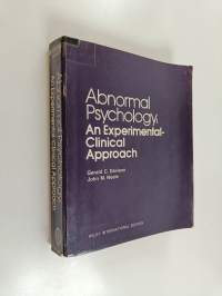 Abnormal psychology : an experimental clinical approach