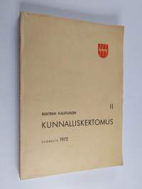 Imatran kaupungin kunnalliskertomus vuodelta 1972 2