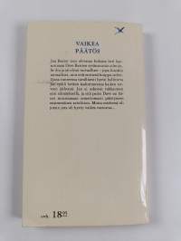 Vaikea päätös