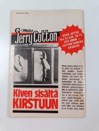 Jerry Cotton 21/1980 : Hädässä ystävä ammutaan