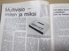 Kuva &amp; Ääni 1977 nr 3 -radio, TV ja elokuva- / audiovisuaalisen alan ammattijulkaisu, mm. Finndidac77 messut Jyväskylä, Video Suomessa, MTV 20 vuotta, ym.