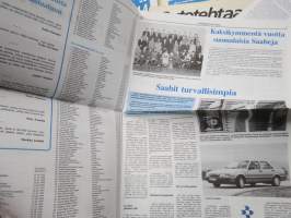 Autotehtaan asiaa - Kokoonpano - Lähivalo - Oy Saab-Valmet Ab tehtaan hebkilöstölehtiä noin 60 kpl erä vv. 1981-90