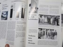 Autotehtaan asiaa - Kokoonpano - Lähivalo - Oy Saab-Valmet Ab tehtaan hebkilöstölehtiä noin 60 kpl erä vv. 1981-90