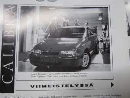 Autotehtaan asiaa - Kokoonpano - Lähivalo - Oy Saab-Valmet Ab tehtaan hebkilöstölehtiä noin 60 kpl erä vv. 1981-90