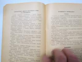Perniön Yhteiskoulu 1934-1935 vuosikertomus, sisältää oppilasluettelon