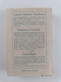 Lienhard ja Gertrud 1-2 : Kirja kansaa varten (edellinen nidos)