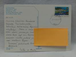 Savonlinna postikortti + postimerkki