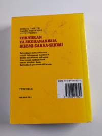 Tekniikan taskusanakirja suomi-saksa-suomi