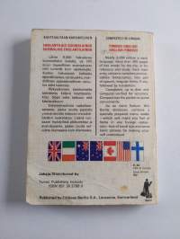 Englantilais-suomalainen taskusanakirja ja ruokalistasanasto