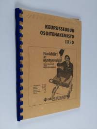 Keurusseudun osoitehakemisto 1970
