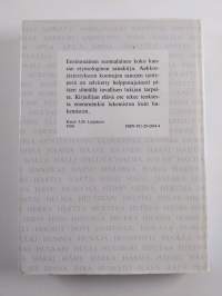 Sanojen synty : etymologinen sanakirja