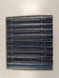 Helsingin kaupungin historia 1-5:3 (9 kirjaa kotelossa)