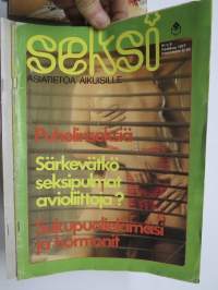 Seksi 1977 nr 6 -aikuisviihdelehti / adult graphics magazine