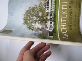 Architektur und Kultiviertes Wohnen -saksan- ja englanninkielinen arkkitehtuurin ja asumisen erikoisjulkaisu, mm. Tapiolan kaupunginosan esittely ja suomi-design