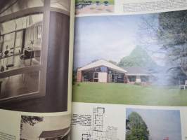 Architektur und Kultiviertes Wohnen -saksan- ja englanninkielinen arkkitehtuurin ja asumisen erikoisjulkaisu, mm. Tapiolan kaupunginosan esittely ja suomi-design