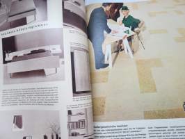 Architektur und Kultiviertes Wohnen -saksan- ja englanninkielinen arkkitehtuurin ja asumisen erikoisjulkaisu, mm. Tapiolan kaupunginosan esittely ja suomi-design