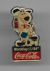 World cup USA 94 Coca Cola - pinssi rintamerkki