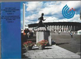 The first IAAF World Championships Helsinki 1983