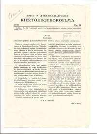 Lisäys sötatilan aikana annettuihin määräyksiin 1940 nr 14