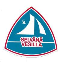 Selvänä vesillä -  tarra