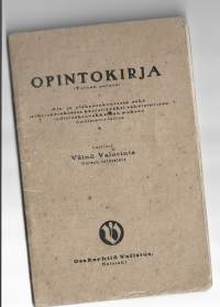 Opintokirja  - Sauvo Kautun piiri alakansakoulu 1931-35 - koulutodistus