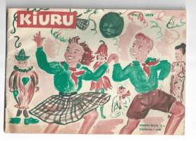 Kiuru 1959 nr 9  Suomen Demokratian Pionerien Liitto ja Kansan Raittiusliiitto