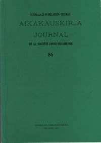 Suomalais-ugrilaisen seuran aikakauskirja 86