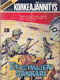 Aavikon Korkeajännitys 1974 N:o 11 - Etusivujen sankari