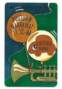 Puutorin Markkinat / Parkki 1994  puhelinkortti