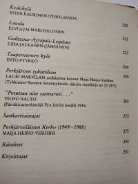 Perkjärvi - Kannaksen kuvastin seitsemin savuin sinisin