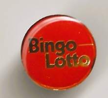 Bingo Lotto  - pinssi rintamerkki