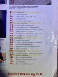 Alibi 2019 nr 11, katso sisällysluettelo