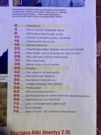 Alibi 2020 nr 9, katso sisällysluettelo