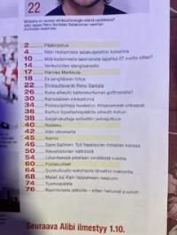 Alibi 2021 nr 9, katso sisällysluettelo