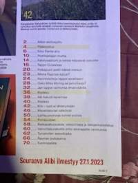 Alibi 2023 nr 1, katso sisällysluettelo